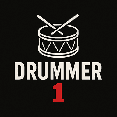 Drummer 1 Logo